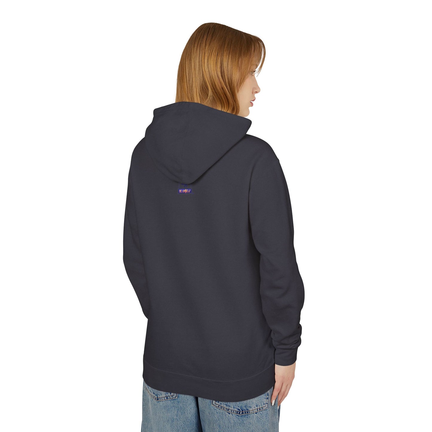 Botanical Purple Flower Hoodie, Unisex Lightweight Sweatshirt, Cozy Casual Wear, Nature Lover Gift, Spring Fashion, Eco-Friendly Apparel