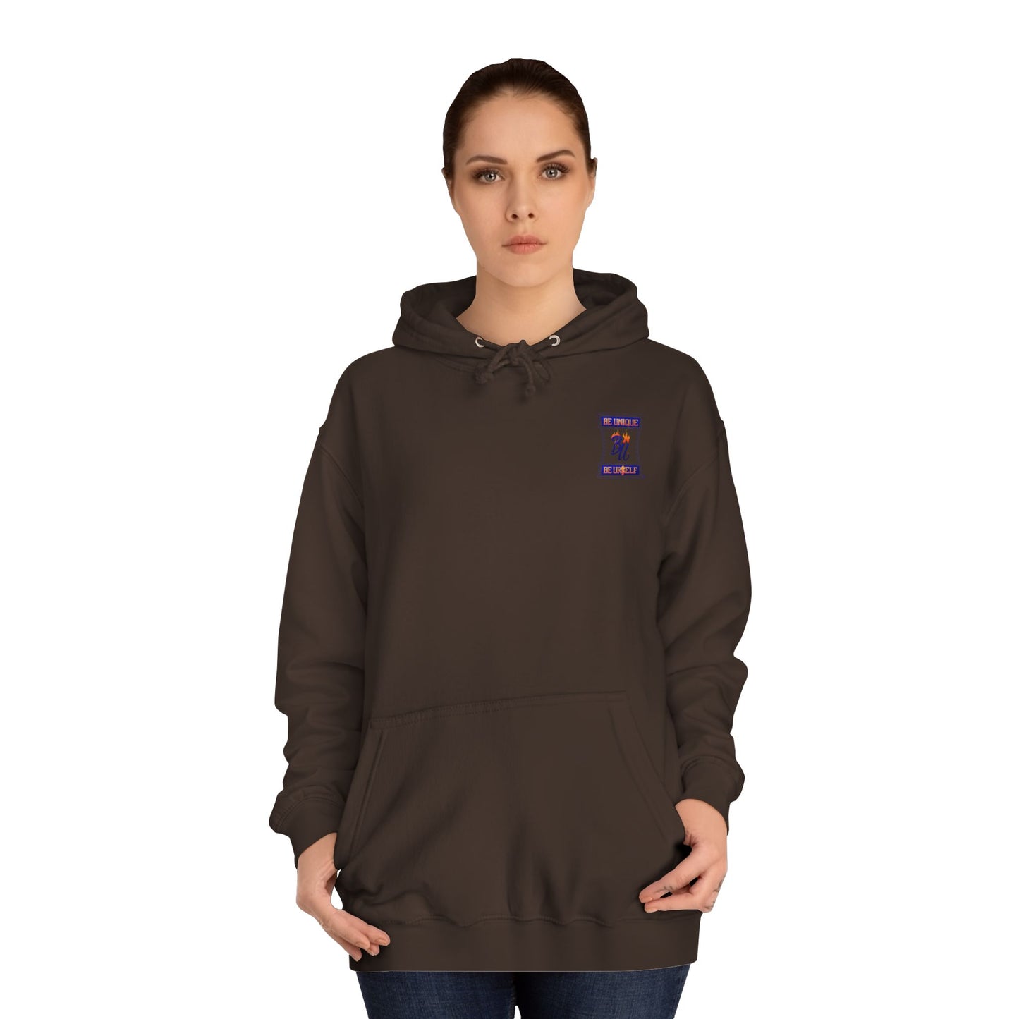 Grumpy Cartoon College Hoodie, Unisex Apparel for Students, Cozy Gift for School, Funny Pullover Sweatshirt, Hooded Sweatshirt