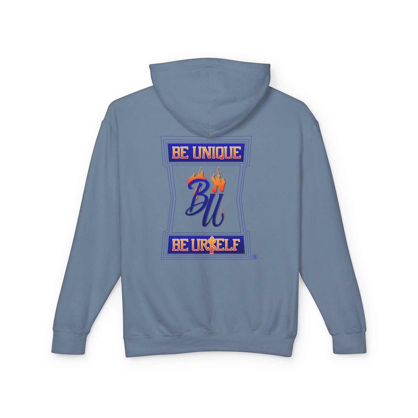 Unisex Lightweight Hooded Sweatshirt with Motivational Designs | Perfect for Casual Outfits, Gifts, and Self-Care