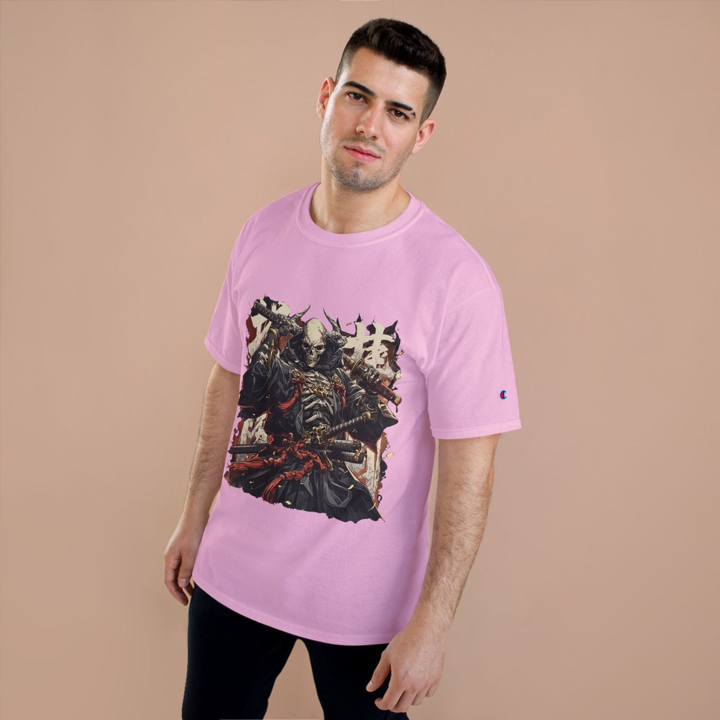 Samurai Warrior Champion T-Shirt, Anime T-Shirt, Gift for Him, Streetwear, Graphic Tee