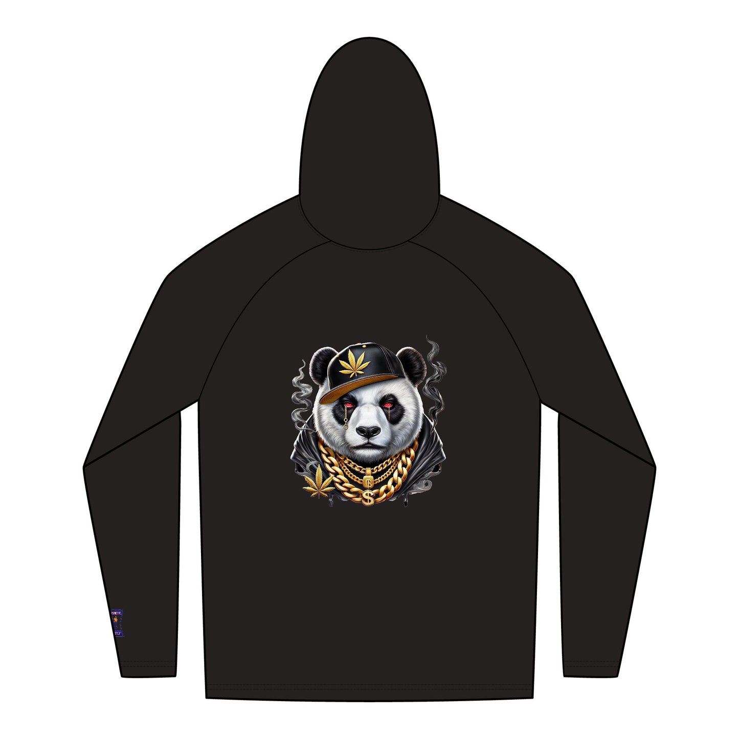 Stylish Unisex Hoodie Featuring Street Art Panda Design, Cool Graphic Sweatshirt, Casual Wear, Gift for Him/Her, Perfect for Chill Days