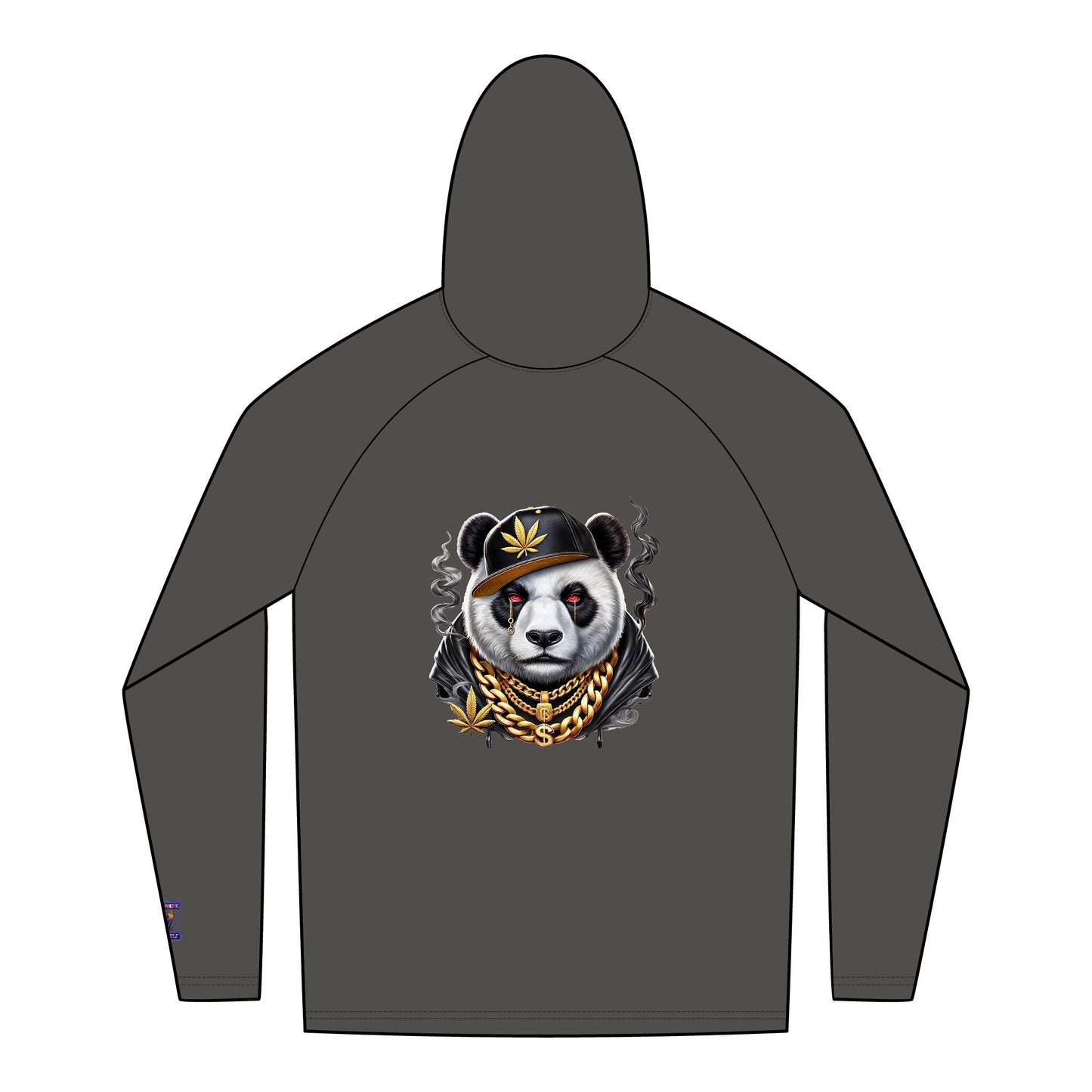 Stylish Unisex Hoodie Featuring Street Art Panda Design, Cool Graphic Sweatshirt, Casual Wear, Gift for Him/Her, Perfect for Chill Days