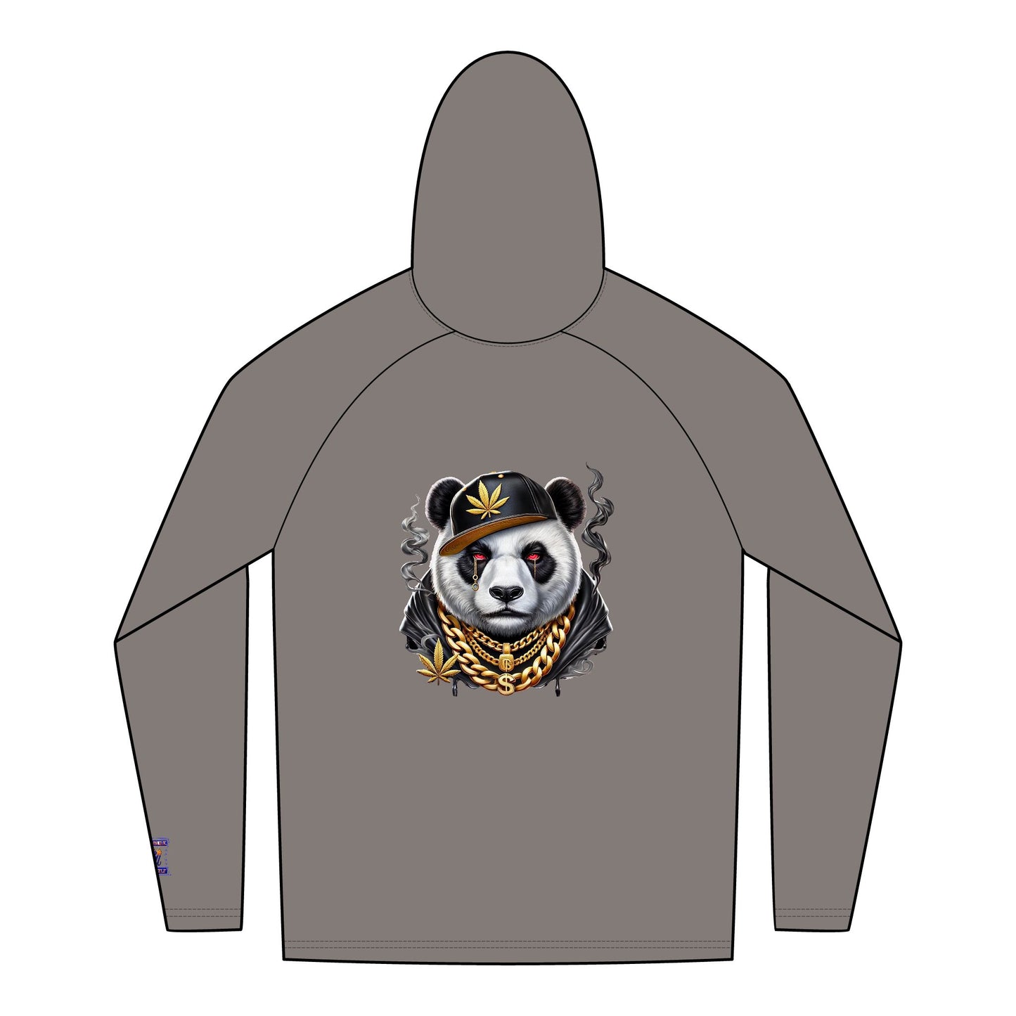 Stylish Unisex Hoodie Featuring Street Art Panda Design, Cool Graphic Sweatshirt, Casual Wear, Gift for Him/Her, Perfect for Chill Days