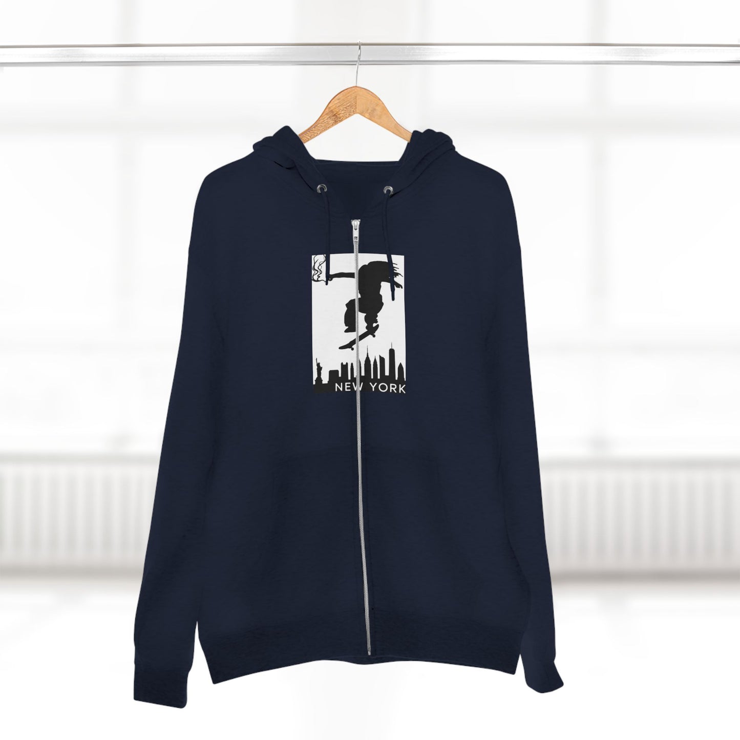 Urban Adventure Unisex Zip Hoodie - Perfect for City Lovers, Casual Wear, Street Style, Gift for Him/Her, Travel Clothing