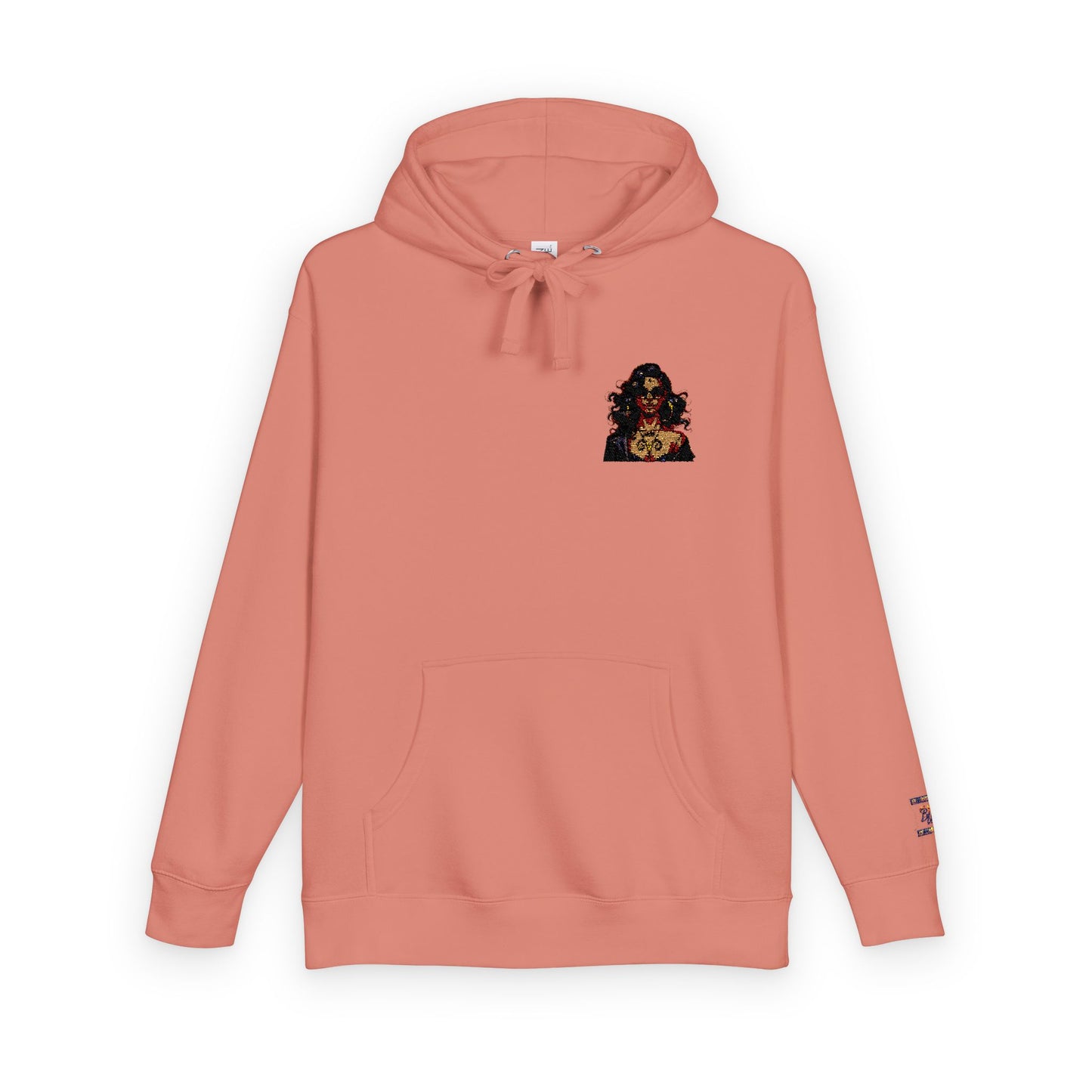 Cozy Floral Graphic Hoodie - Unisex Fleece Sweatshirt, Gift for Him or Her, Casual Wear, Autumn Fashion, Streetwear