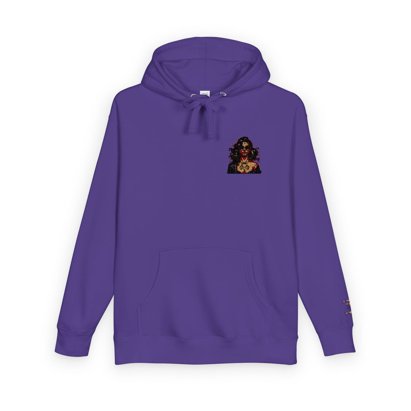 Cozy Floral Graphic Hoodie - Unisex Fleece Sweatshirt, Gift for Him or Her, Casual Wear, Autumn Fashion, Streetwear