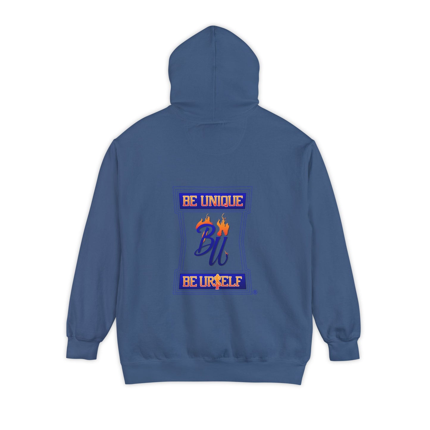 Urban Streetwear Hoodie - Be Unique, Be Yourself, Cozy Sweatshirt, Gift for Trendsetters, Casual Layering, Hip Hop Essential