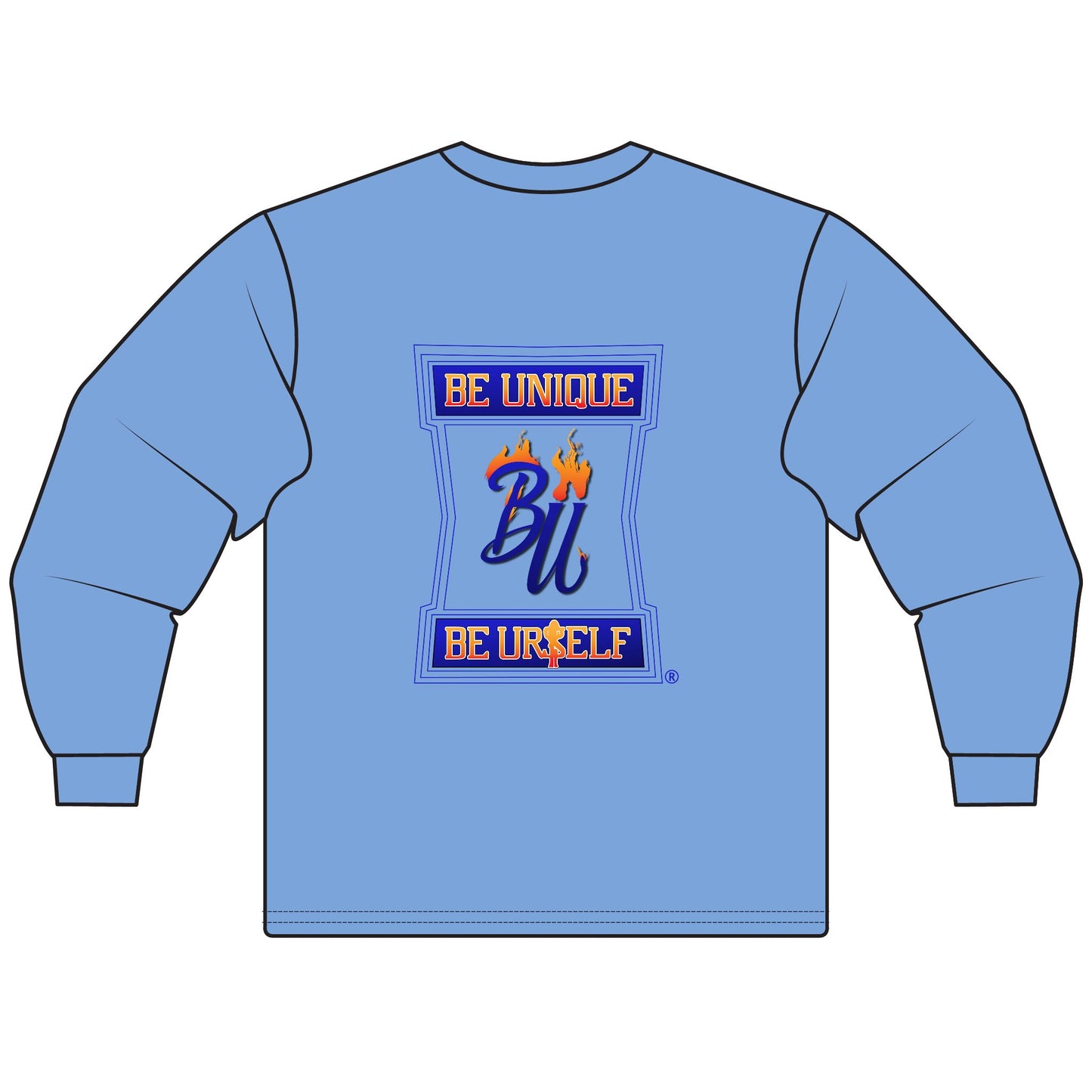 Artistic Long Sleeve T-Shirt, Unique Graphic Tee, Comfortable Streetwear, Gift for Friends, Casual Wear