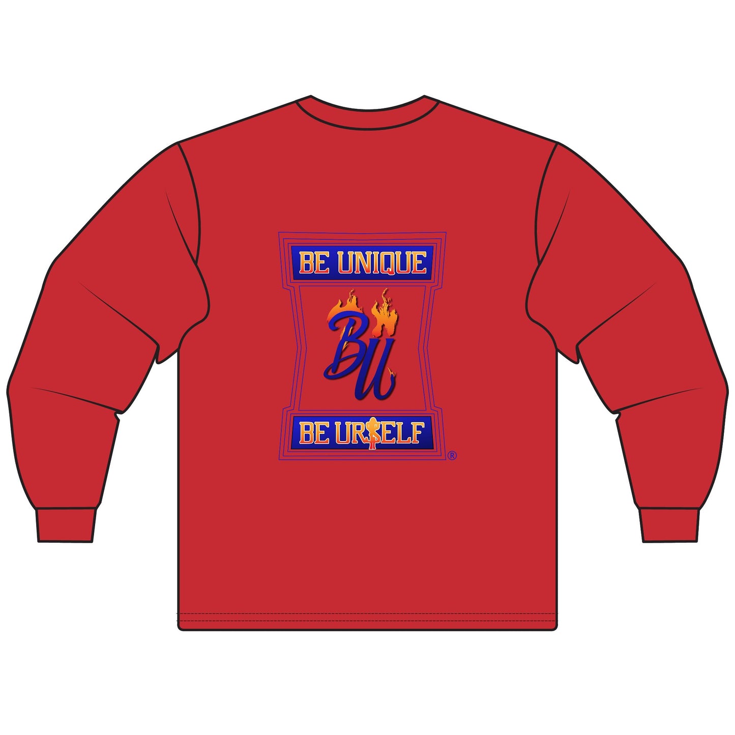 Artistic Long Sleeve T-Shirt, Unique Graphic Tee, Comfortable Streetwear, Gift for Friends, Casual Wear
