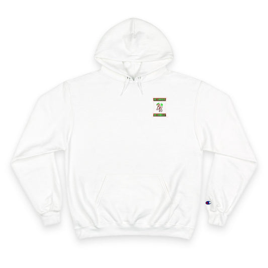 Champion Hoodie — "Be Unique, Be Urself" Graphic Pullover