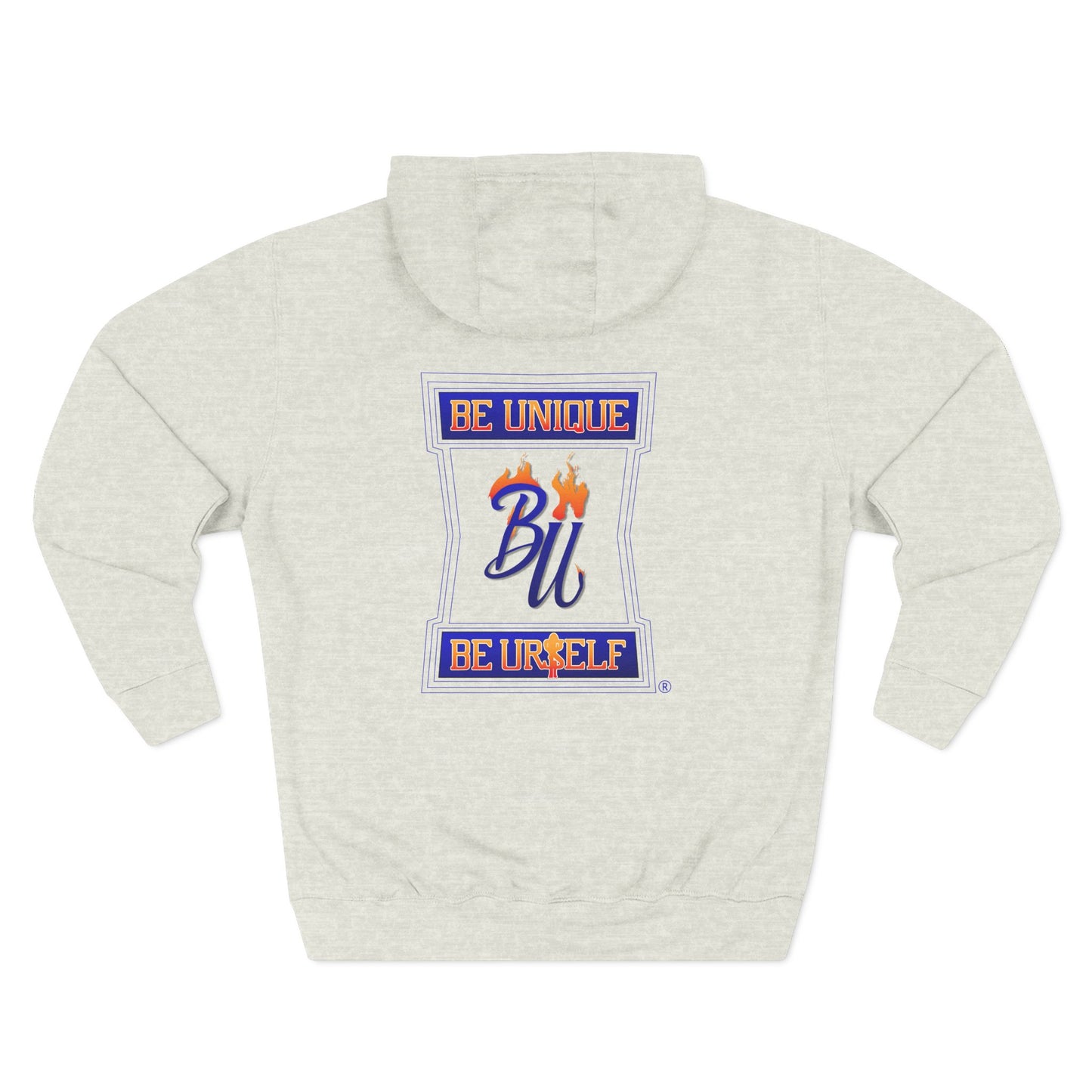 Sporty Three-Panel Fleece Hoodie, Unique Hooded Sweatshirt, Casual Fall Wear, Gift for Sports Fans, Comfortable Activewear