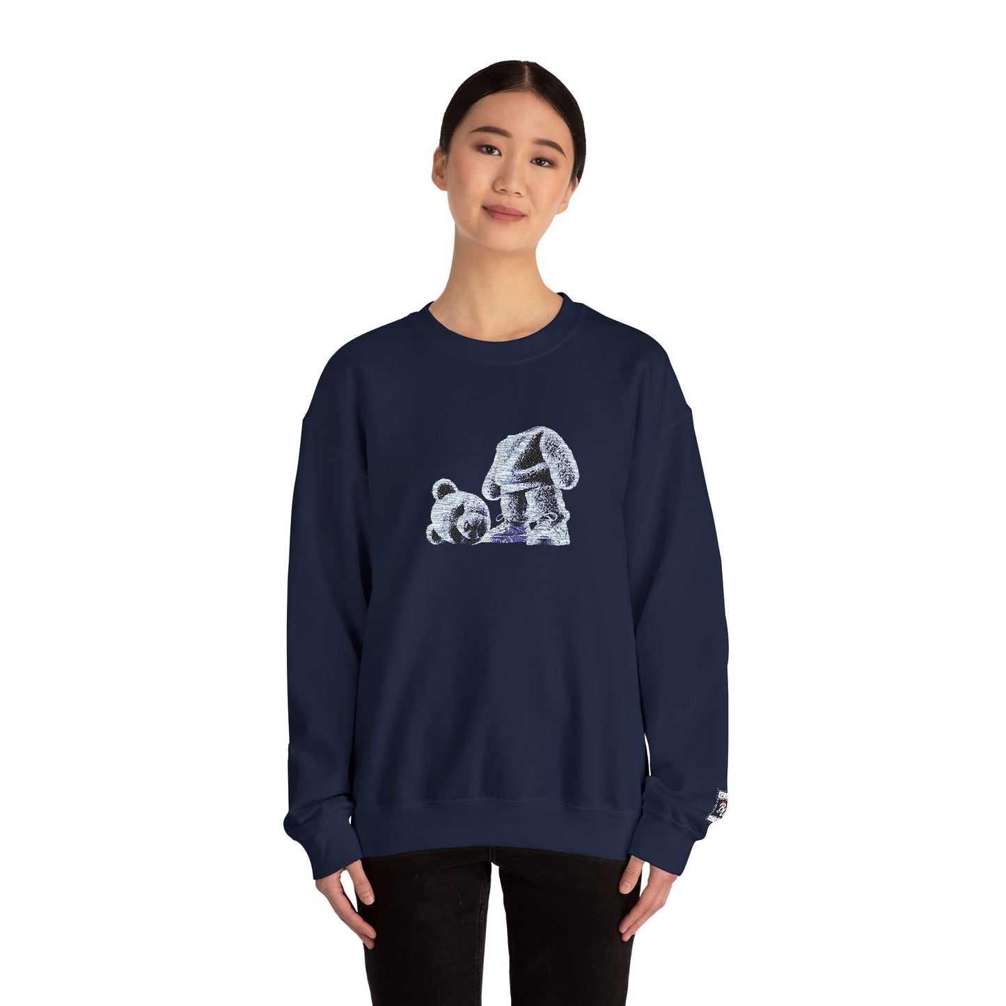 Cozy Sequin Crewneck Sweatshirt for Trendy Comfort, Casual Wear, Gift for Friends, Stylish Layering, Festive Attire
