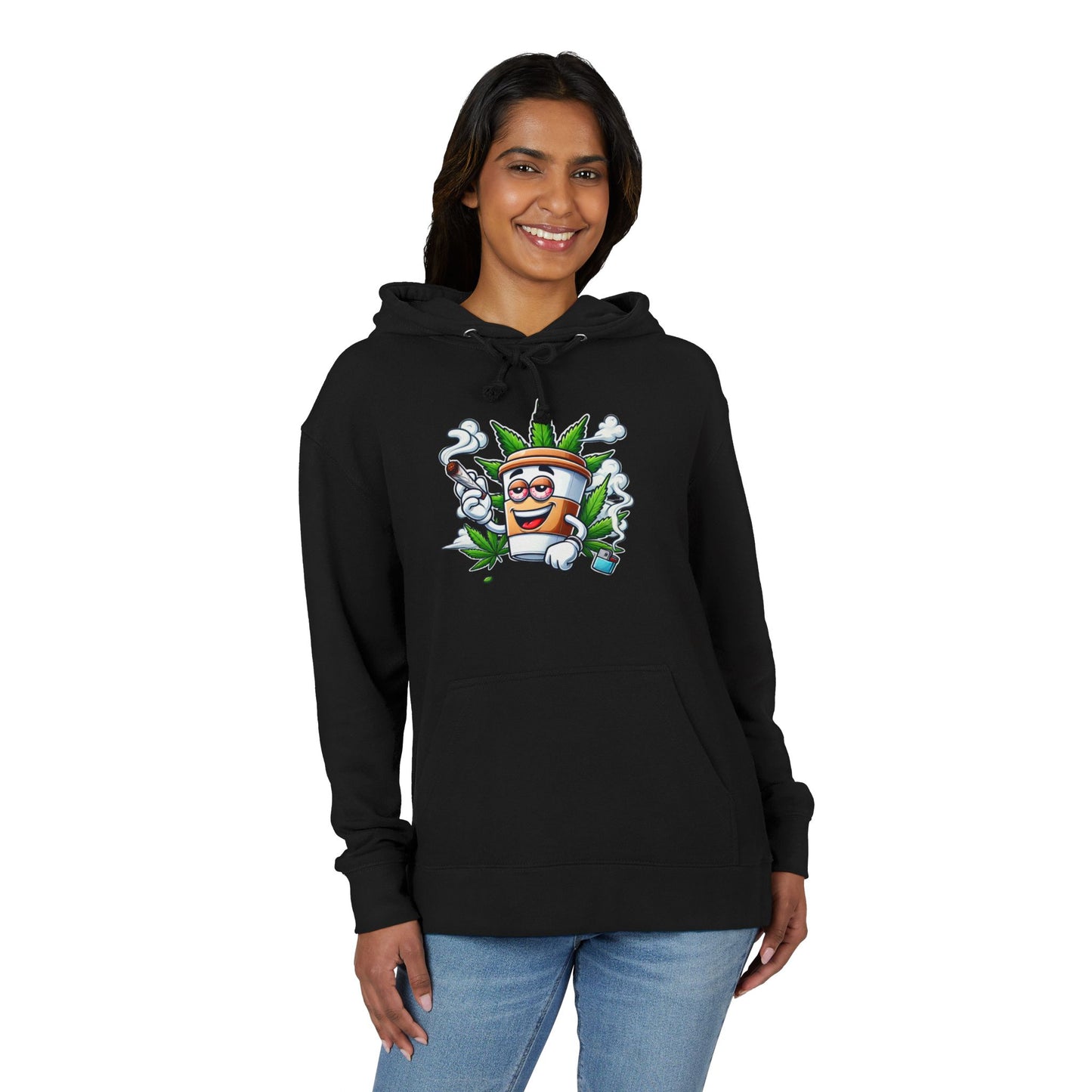 Unisex French Terry Hoodie with Inspirational Graphics