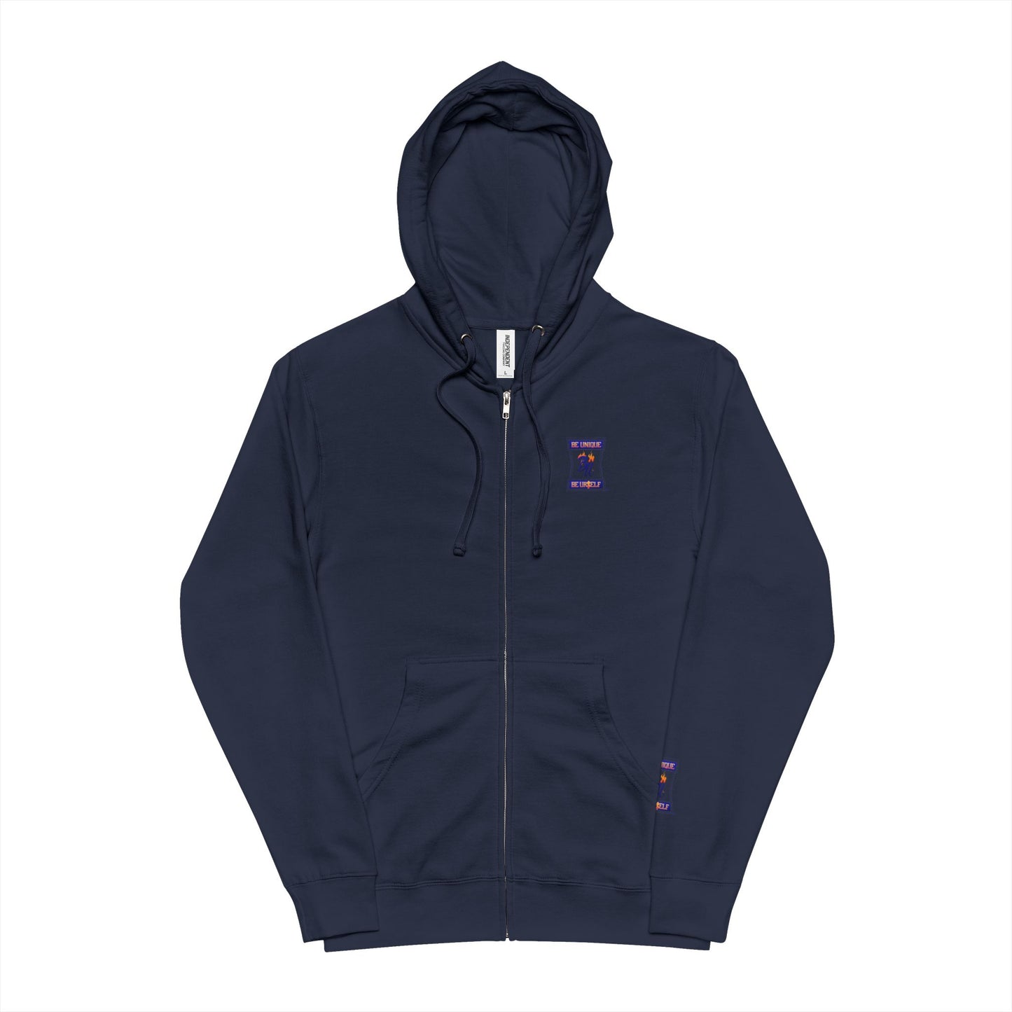 Trendy Unisex Fleece Zip Up Hoodie with Cool Bear Design, Casual Wear, Gift for Friends, Cozy Outfit, Streetwear Fashion