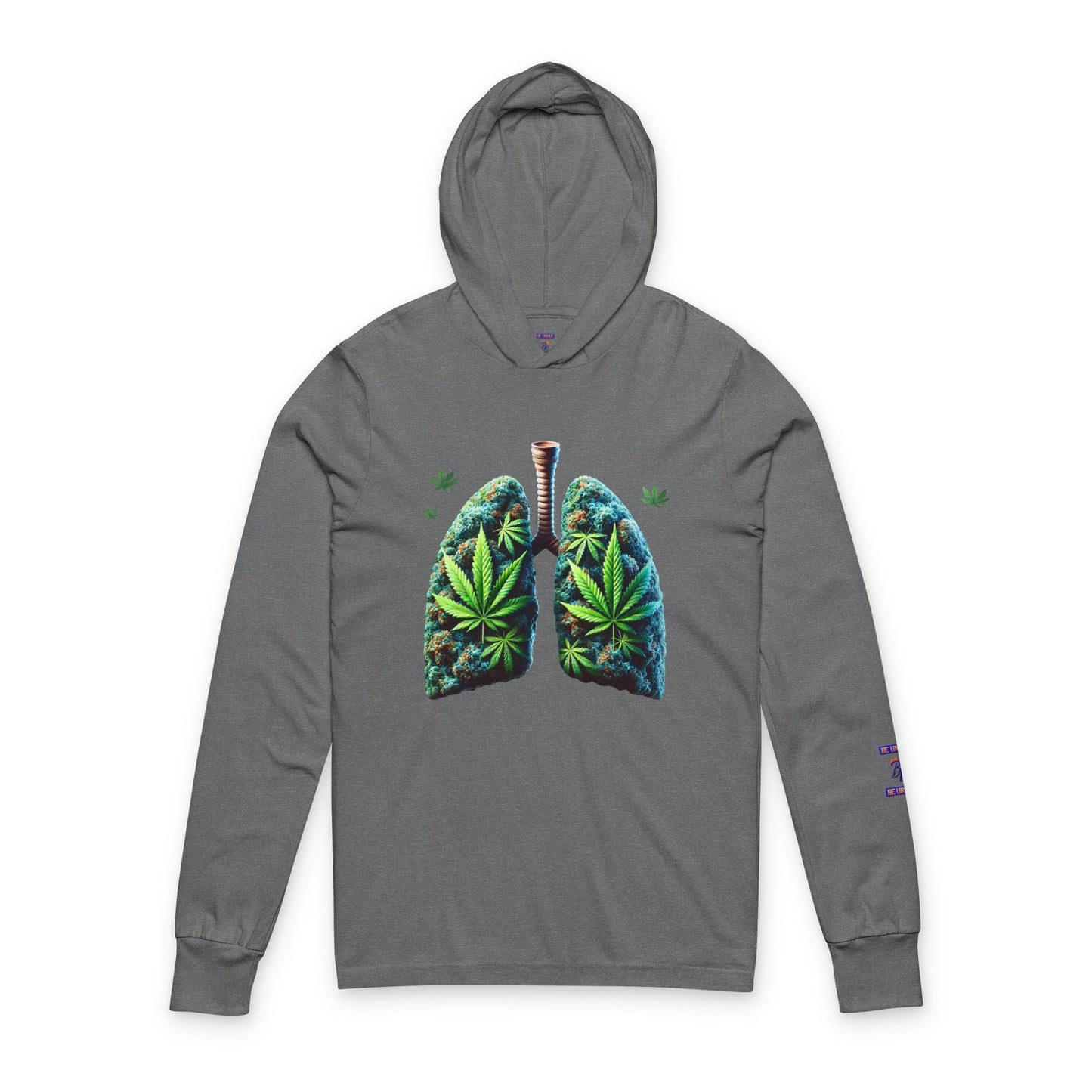 Cannabis-Inspired Unisex Hooded Long Sleeve Tee, Relaxed Style, Perfect for Nature Lovers, Stoner Apparel, Gift for 420 Celebrations, [...]