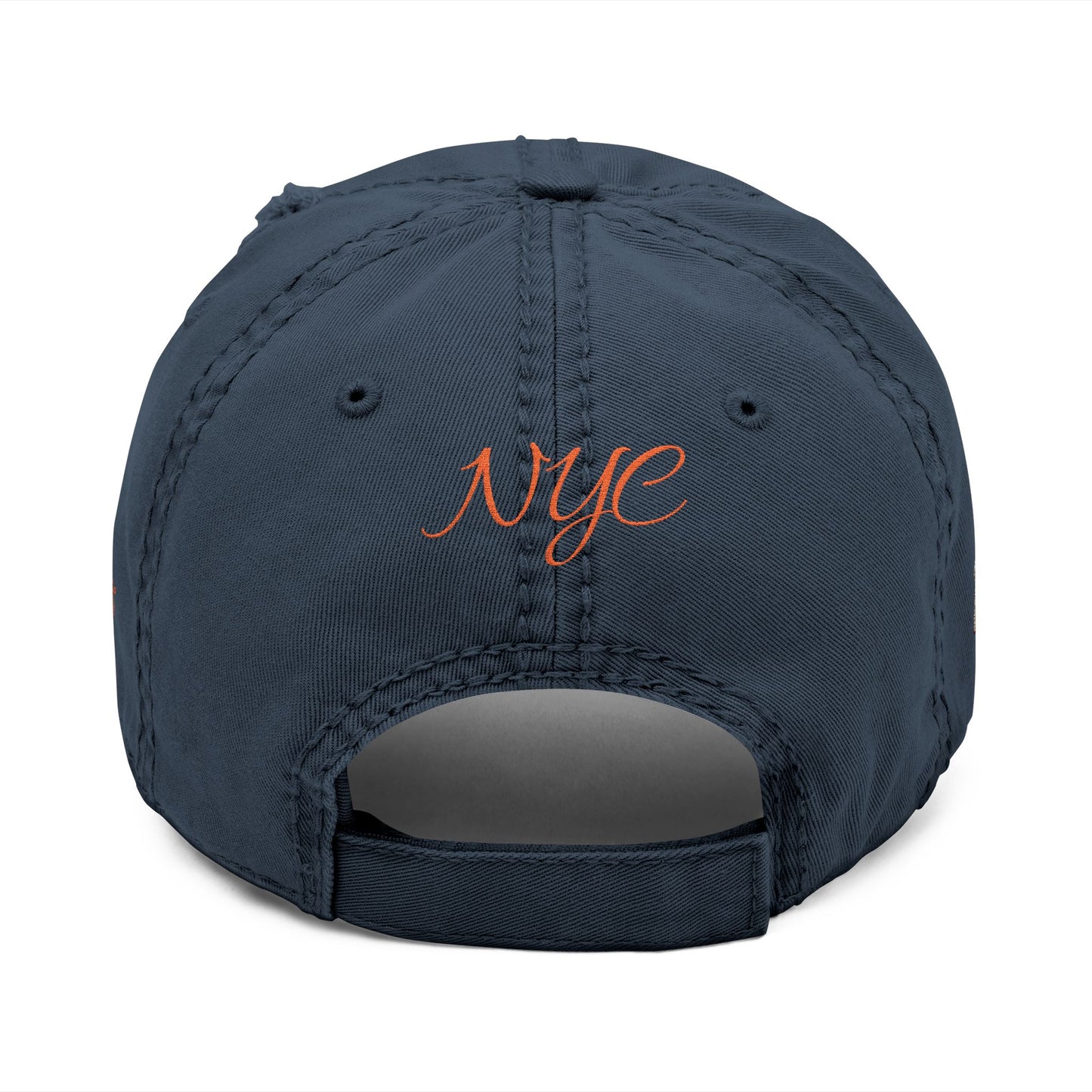 Distressed Dad Hat with Embroidery, Casual Cap, Unisex Hat, Fashion Accessory, Gift for Dad, Trendy Headwear