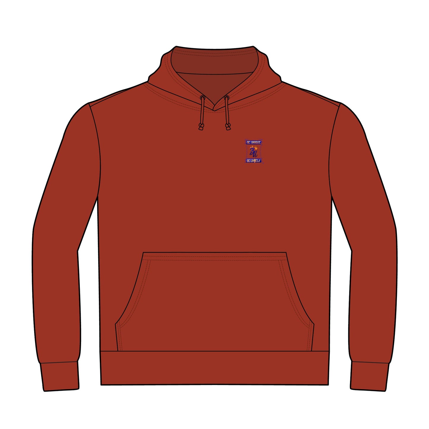 Stylish Unisex Hoodie with Cute Bear Design, Cozy Pullover for Casual Wear, Gift for Birthdays, Holidays, Sports Fans