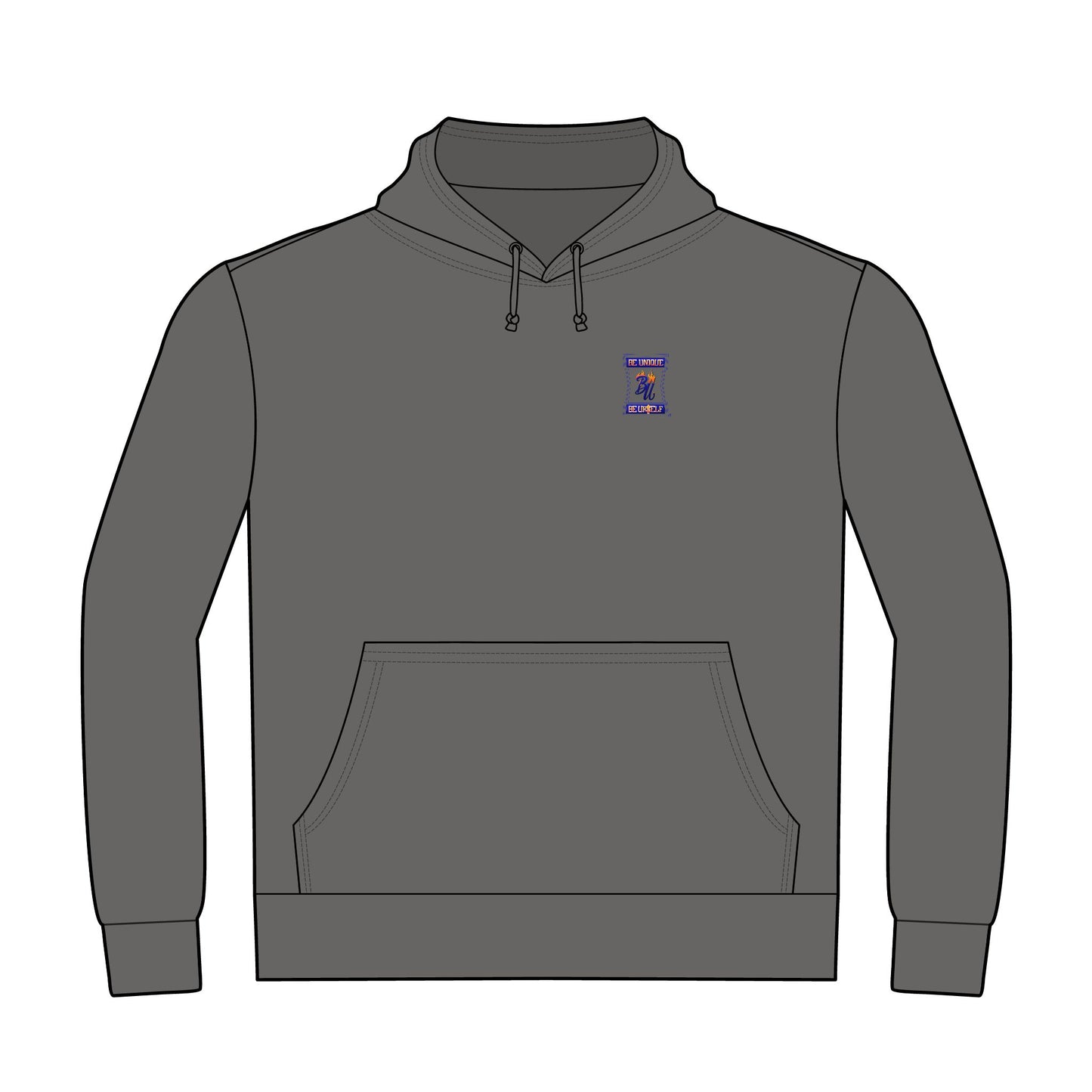 Stylish Unisex Hoodie with Cute Bear Design, Cozy Pullover for Casual Wear, Gift for Birthdays, Holidays, Sports Fans