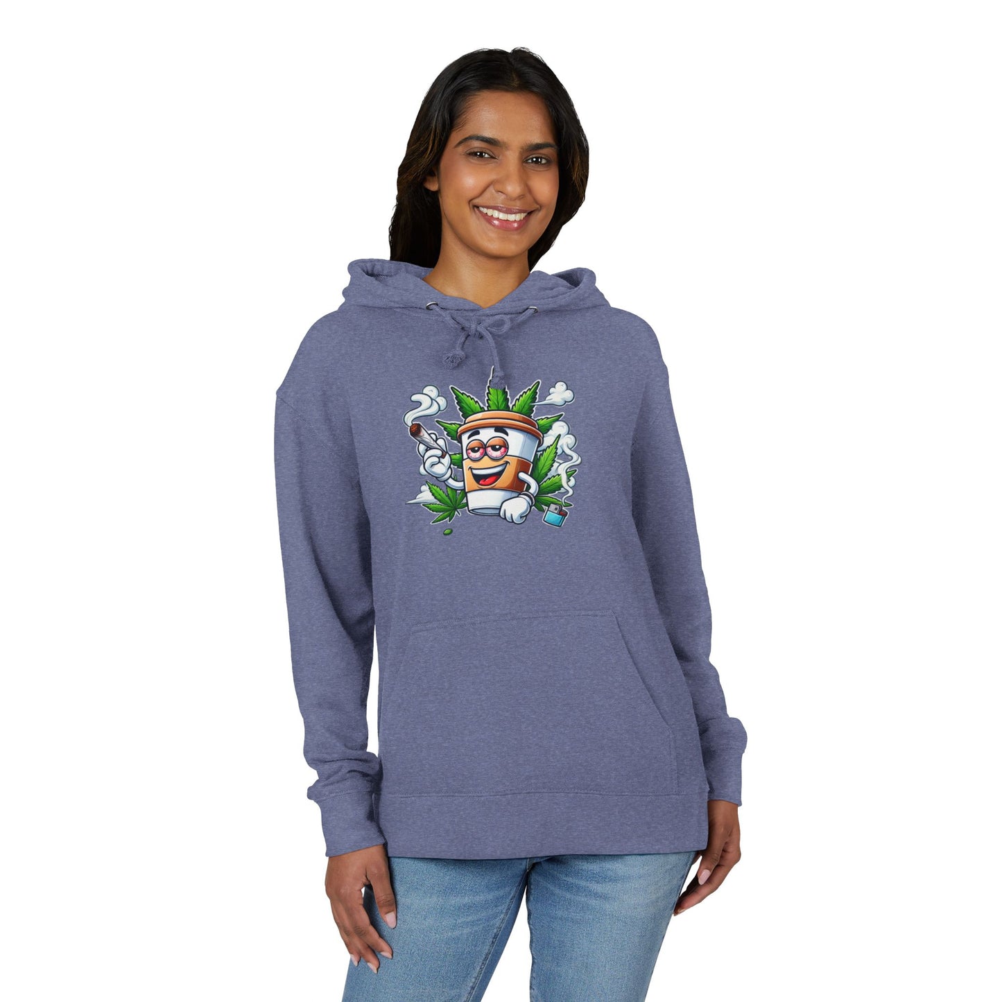 Unisex French Terry Hoodie with Inspirational Graphics