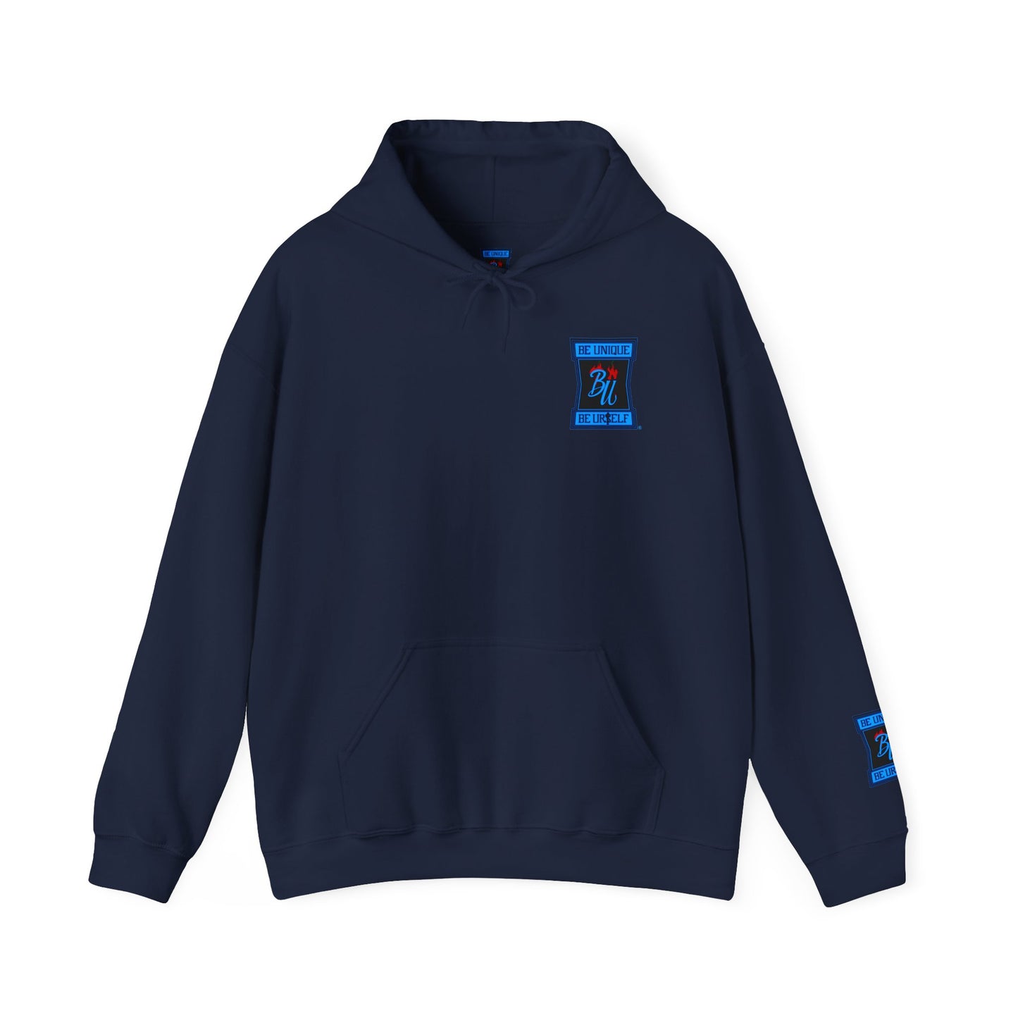Heart Hands Hoodie — "I (heart) you" Minimal Valentine Sweatshirt