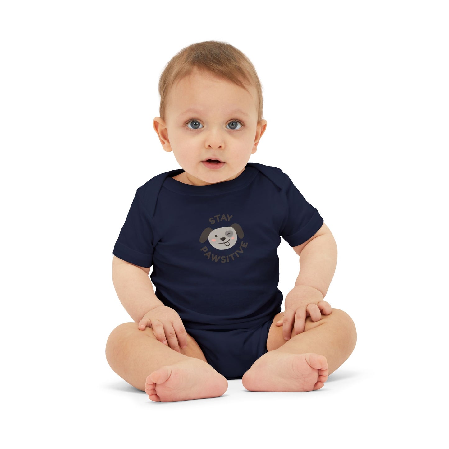 Pawsitive Infant Onesie - Cute Baby Romper, Perfect for Baby Showers, Newborn Gifts, Dog Lovers, Playful Outfits, Everyday Wear