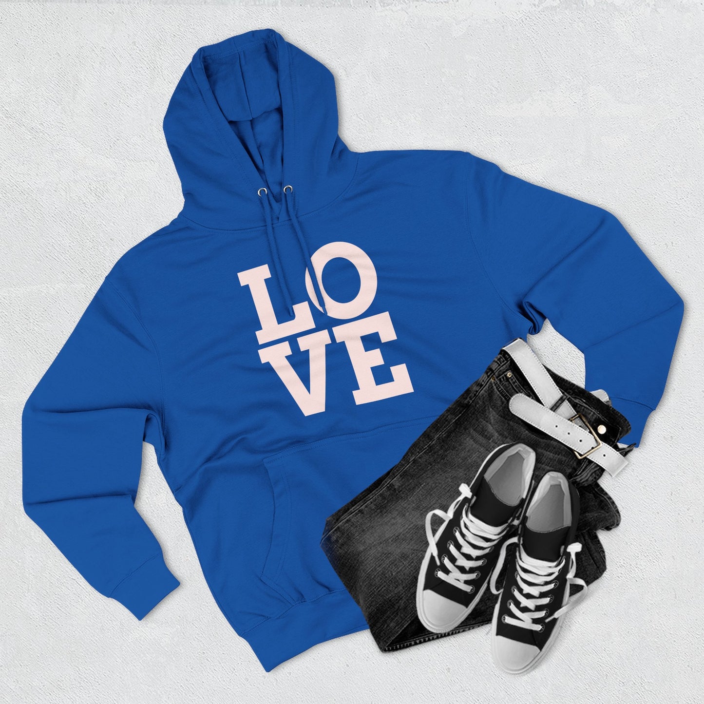 Love Graphic Fleece Hoodie