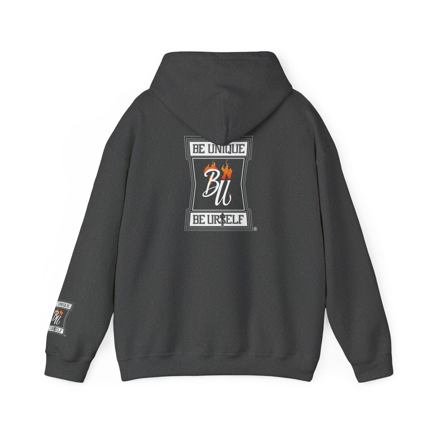 Skull Graphic Hoodie, Unisex Heavy Blend™ Hooded Sweatshirt, Halloween Apparel, Unique Style, Gift for Him/Her, Casual Wear, Streetwear