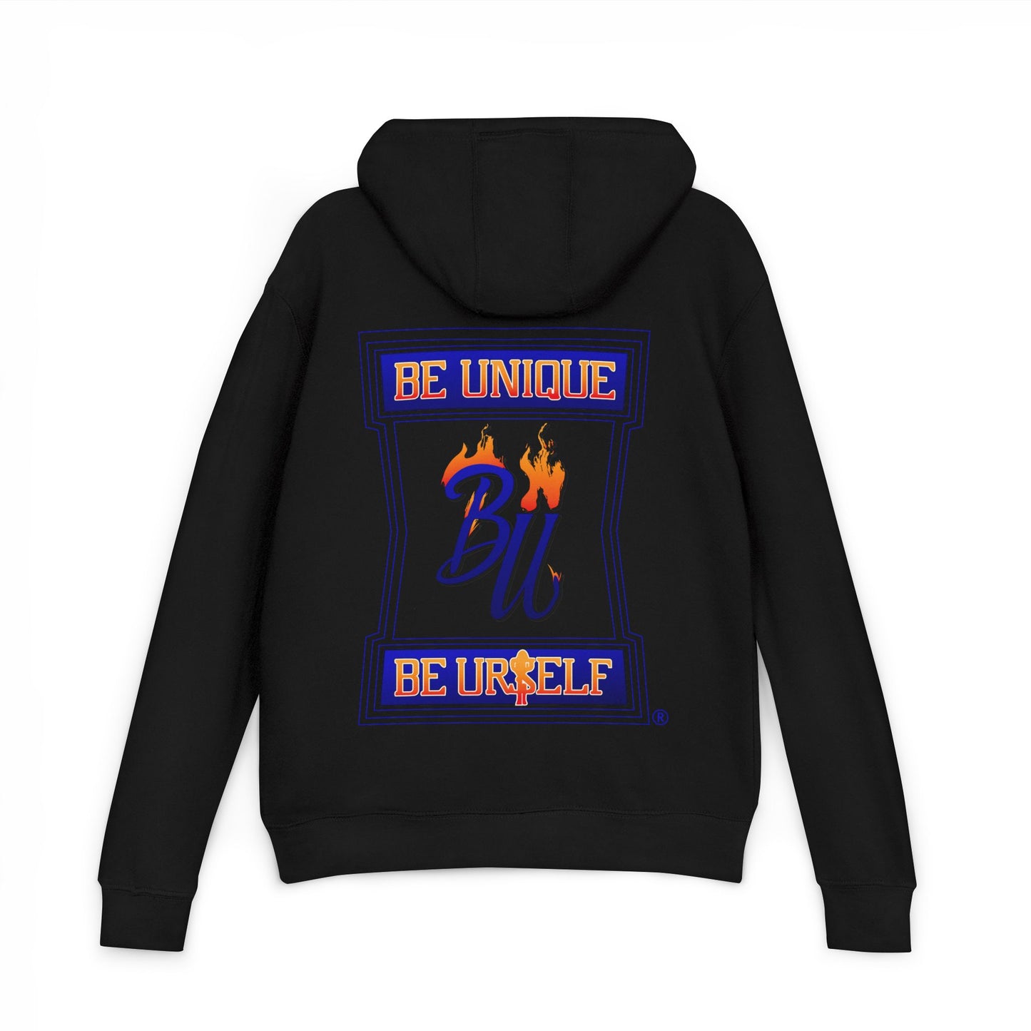 Unisex Be Unique Hoodie, Cozy Casual Wear, Gift for Friends, Inspirational Fashion, Unisex Sweatshirt, Self-Expression Apparel