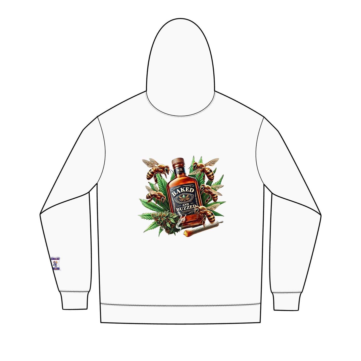 Men's Retro Graphic Full-Zip Hoodie, Cool Casual Wear, Unique Gift for Him, Streetwear Hoodie, Stylish Layering Piece