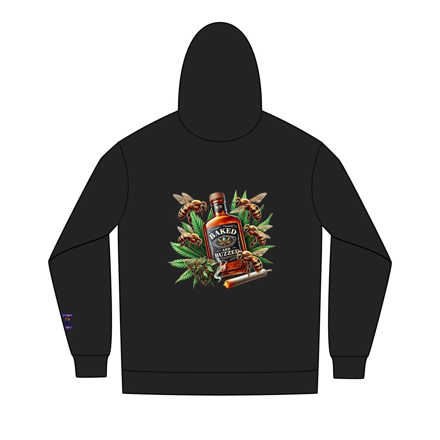 Men's Retro Graphic Full-Zip Hoodie, Cool Casual Wear, Unique Gift for Him, Streetwear Hoodie, Stylish Layering Piece
