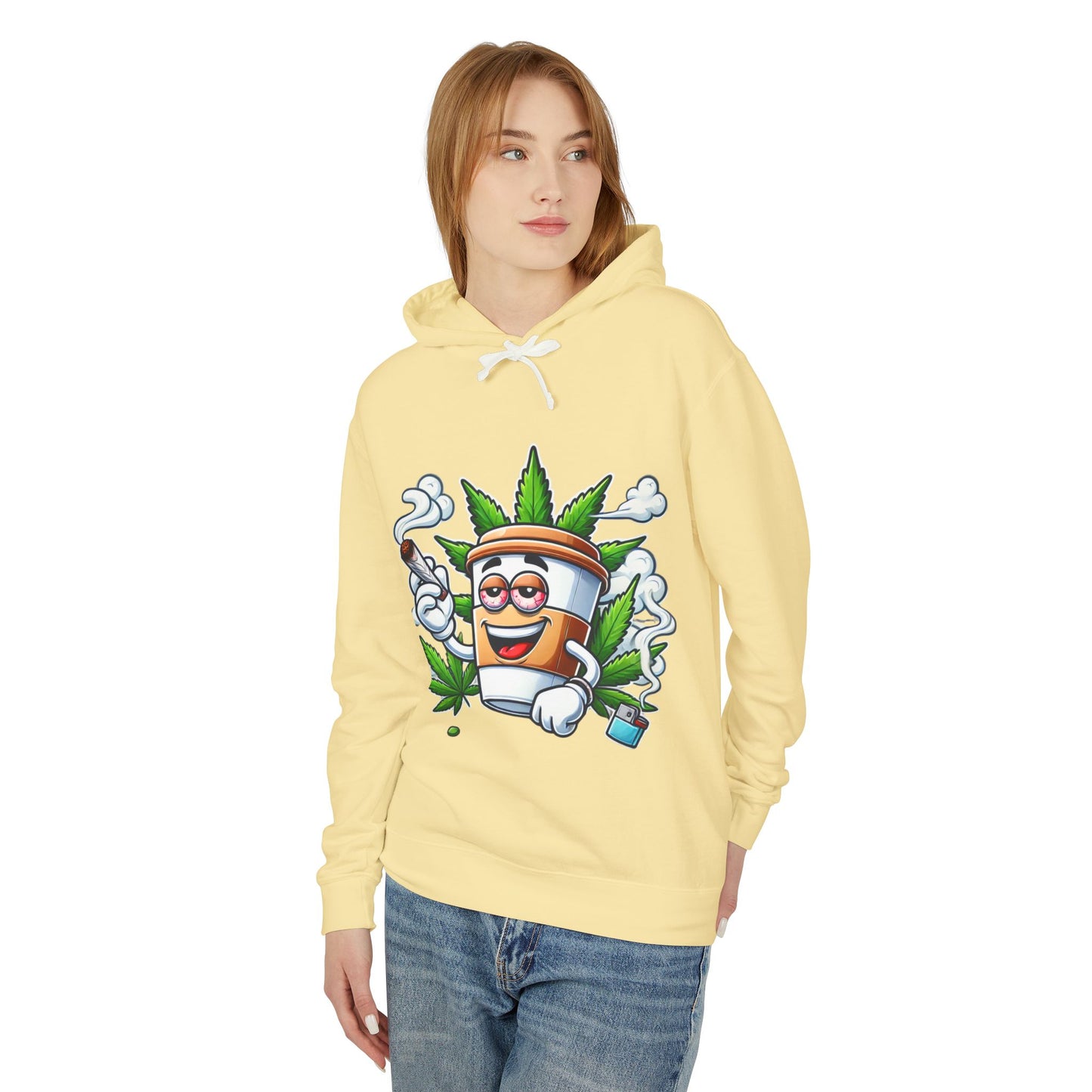 Hooded Sweatshirt with Chill Vibe, Unisex Pullover, Perfect for Relaxing, Casual Wear, Friends Gatherings, 420 Celebrations