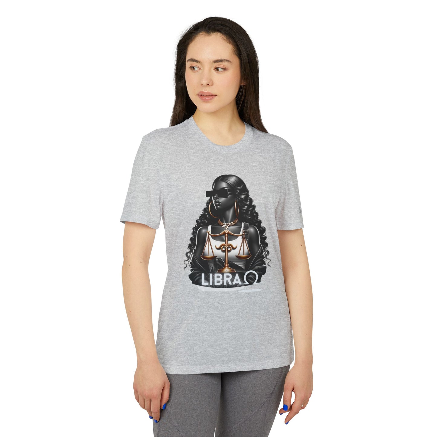 Libra Zodiac Sport T-Shirt, Unisex Athletic Tee, Horoscope Apparel, Astrology Gift, Casual Wear, Comfortable Streetwear