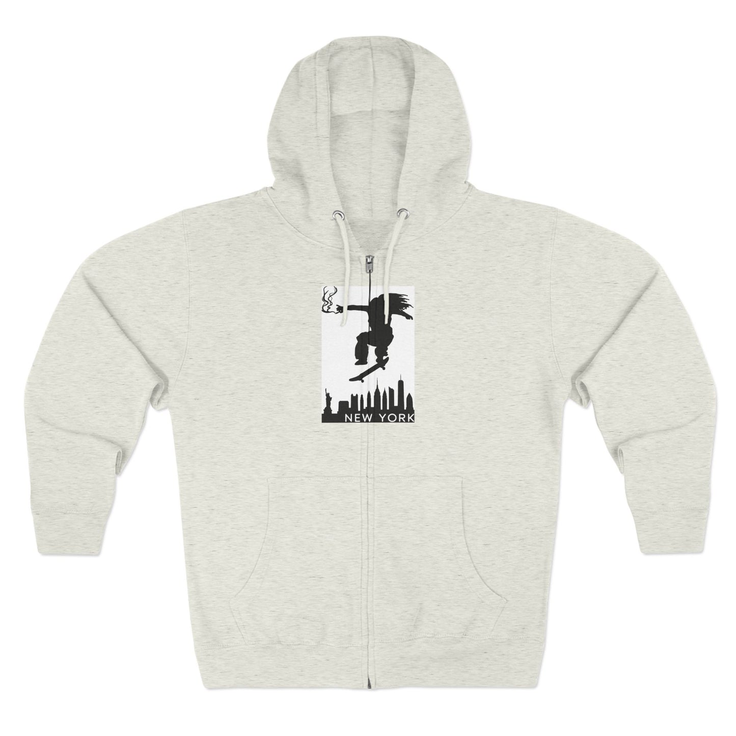 Urban Adventure Unisex Zip Hoodie - Perfect for City Lovers, Casual Wear, Street Style, Gift for Him/Her, Travel Clothing