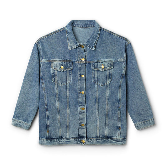 Women's Denim Jacket - Be Unique, Be Yourself - Stylish Outerwear for Every Occasion, Trendy Summer Wardrobe Essential, Casual [...]
