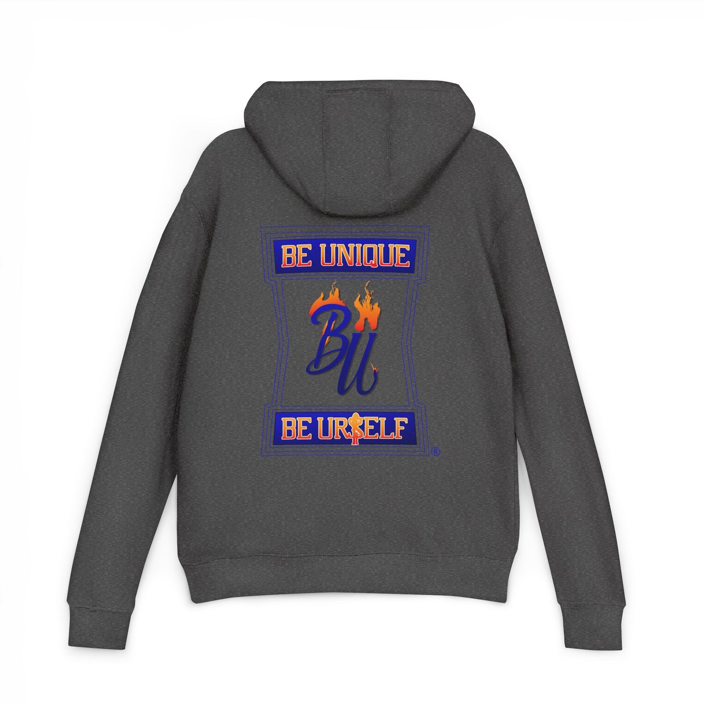 Funny Bear Graphic Hoodie, Cozy Unisex Sweatshirt for Casual Wear, Perfect Gift for Friends, Unique Fashion Statement, Be Unique Be Yourself