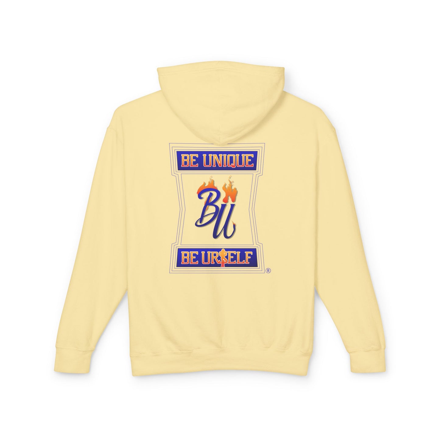 Unisex Lightweight Hooded Sweatshirt with Motivational Designs | Perfect for Casual Outfits, Gifts, and Self-Care