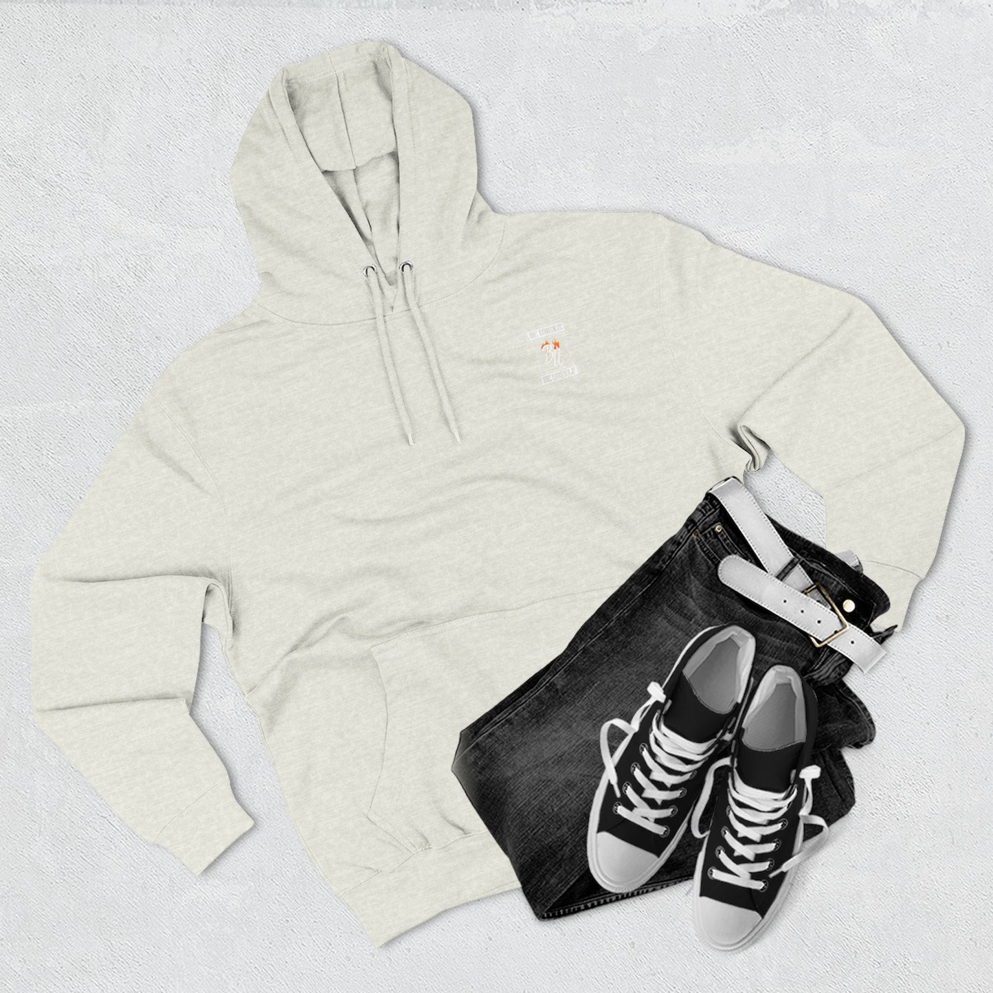 Cozy Love Hoodie - Three-Panel Fleece with Warm Design