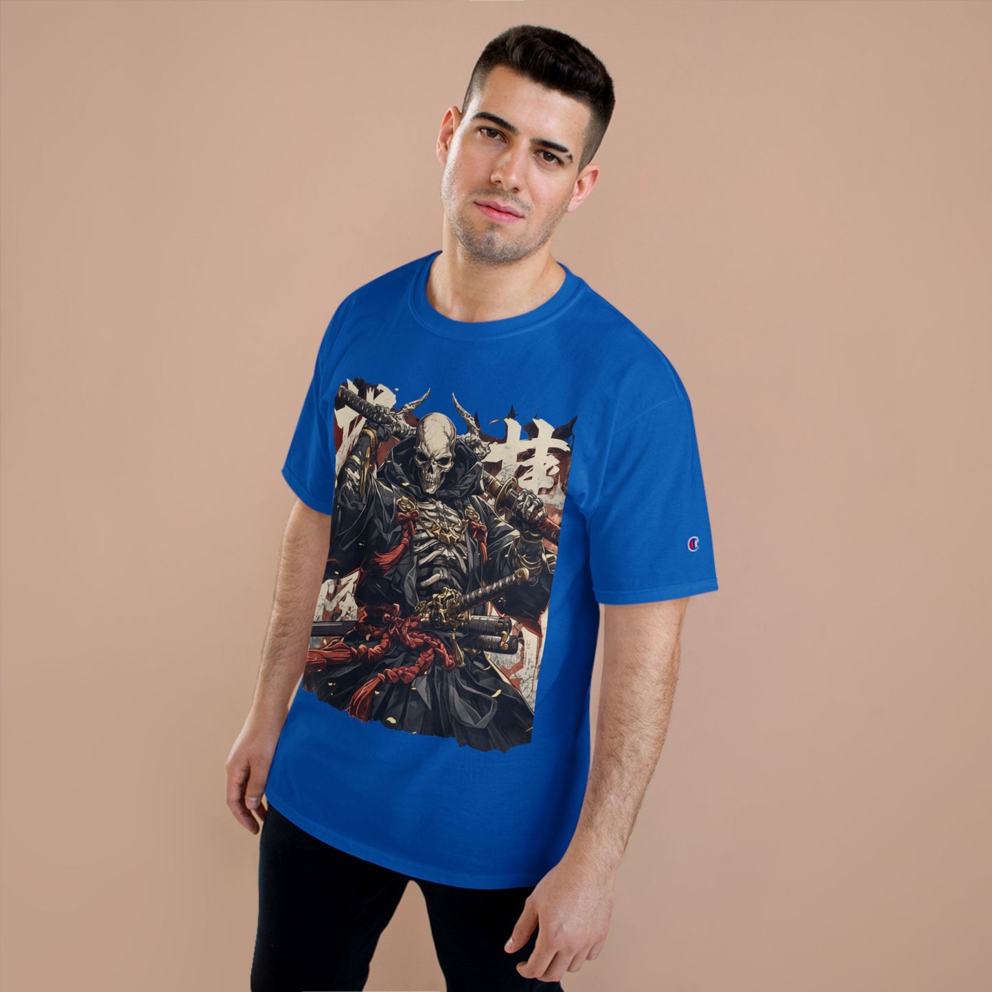 Samurai Skeleton Warrior T-Shirt – Dark Japanese Myth Art Tee