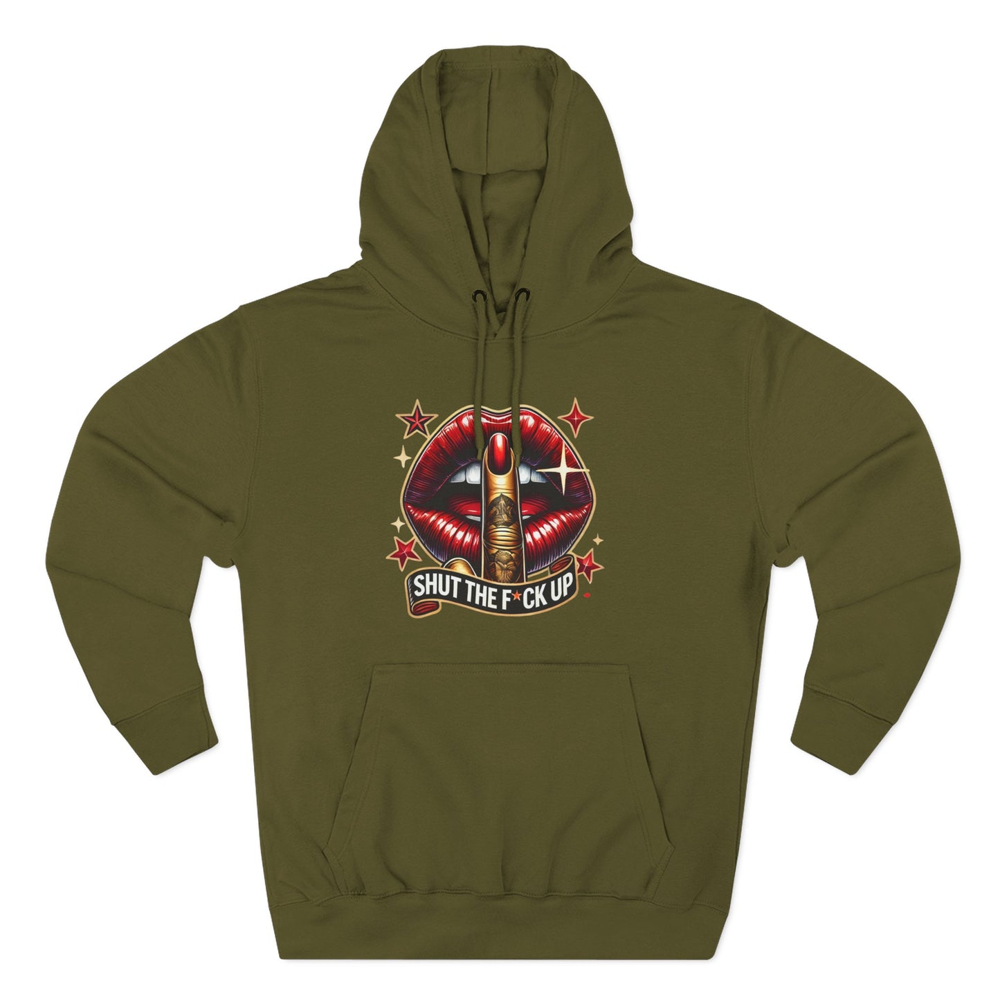 Shut the F**k Up Fleece Hoodie