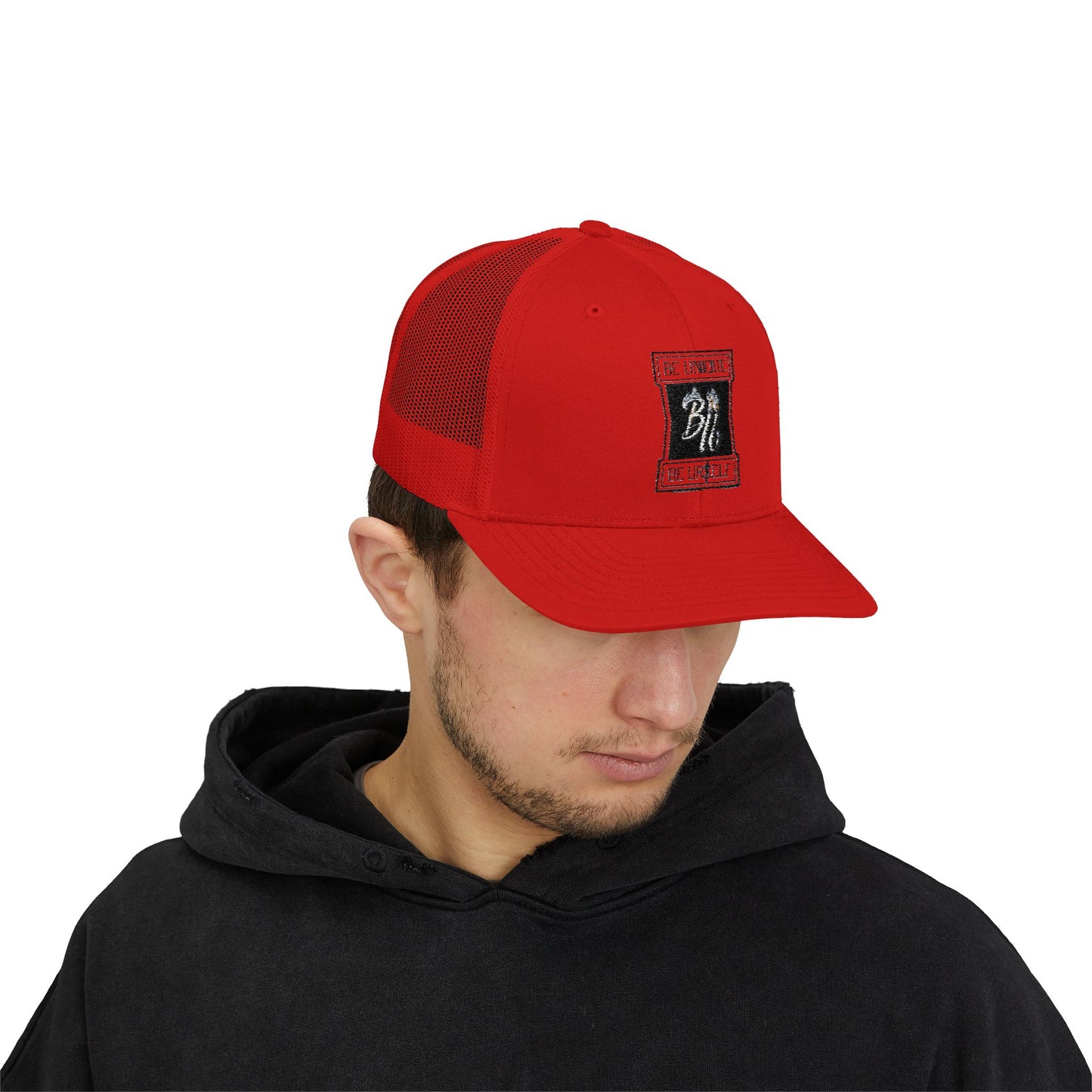 Be Unique Be Yourself Snapback Trucker Cap | Trendy Hat, Casual Style, Gift for Her, Fashion Accessory, Birthday Decor