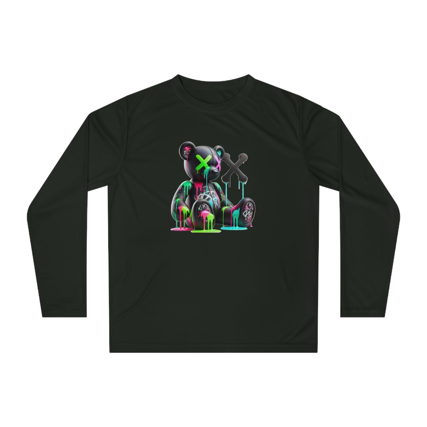 Neon Bear Long Sleeve Performance Shirt, Graphic Tee for Casual Wear, Gift for Art Lovers, Perfect for Festivals, Cosplay, and [...]