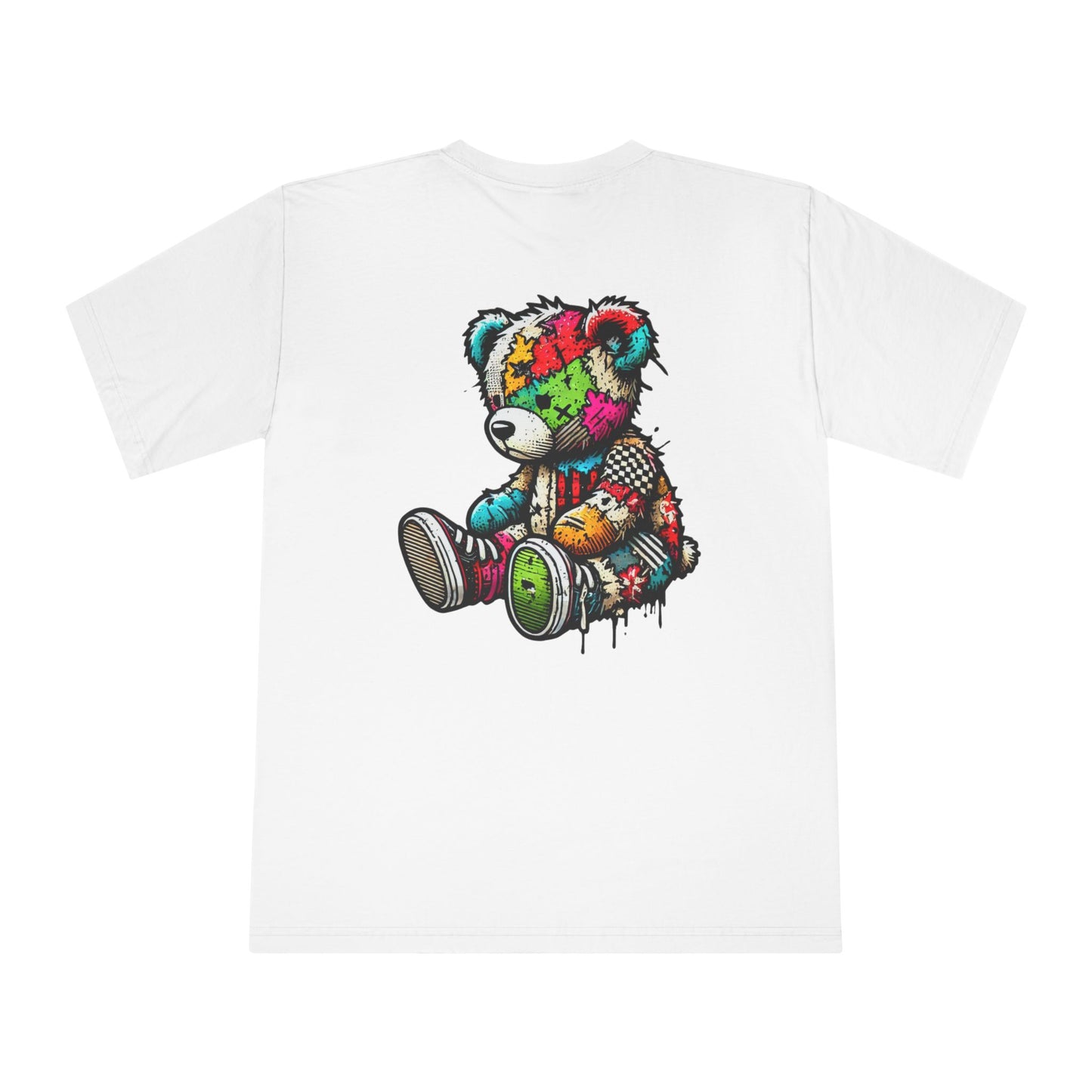 Colorful Graphic Teddy Bear T-Shirt | Cute Unisex Tee | Gift for Kids & Adults | Casual Wear, Birthday, Fun Events
